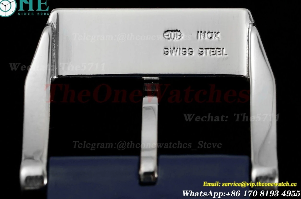 RU Z+F SS 41mm A69355 White Portuguese Blue Chrono 0209